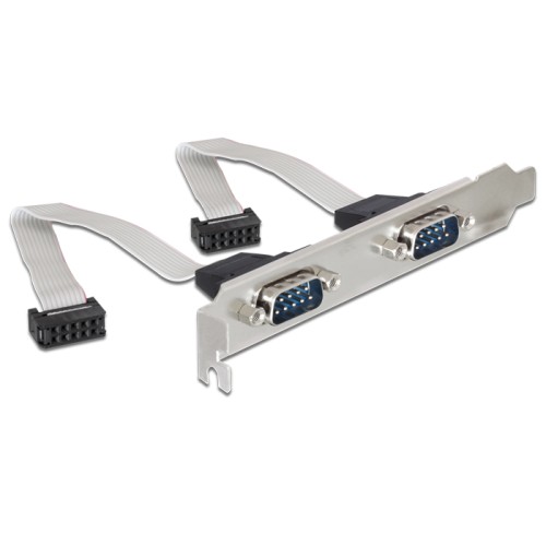 Delock PCI Express Card to 4 x Serial, 1 x Parallel