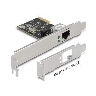 Delock PCI Express x1 Card 1 x RJ45 Gigabit LAN RTL8111