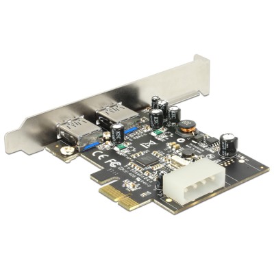 Delock PCI Express Card > 2 x external USB 3.0 2