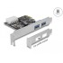 Delock PCI Express Card > 2 x external USB 3.0 Type-A female
