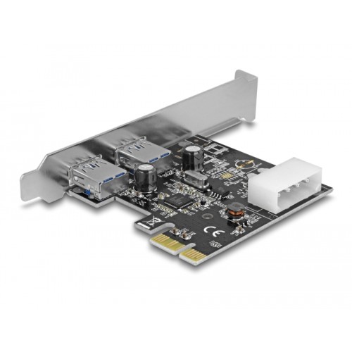 Delock PCI Express Card > 2 x external USB 3.0 Type-A female