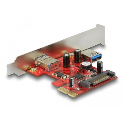 Delock PCI Express Card > 1 x external + 1 x internal USB 3.0