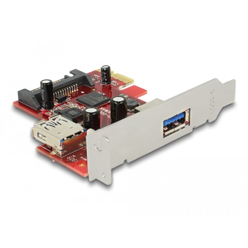 Delock PCI Express Card > 1 x external + 1 x internal USB 3.0