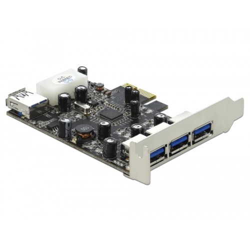 Delock PCI Express Card > 3 x external + 1 x internal USB 3.0 Type-A female
