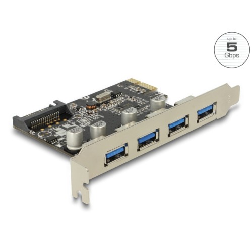 Delock PCI Express Card > 4 x external USB 3.0