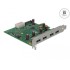 Delock USB 3.0 PCI Express x1 Card to 4 x external Type-A