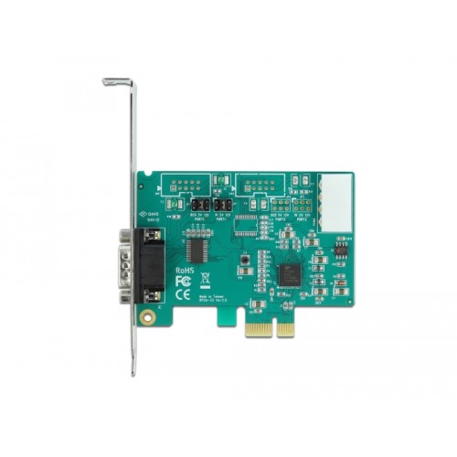 Delock PCI Express x1 Card to 1 x Serial RS-232 High Speed 921K with Voltage supply