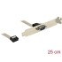 Delock Slot Bracket  1 x Serial Pin layout: twisted