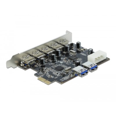 Delock PCI Express Card > 5 x external + 2 x internal USB 3.0 2