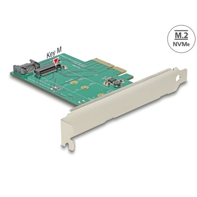 Delock PCI Express Card > 1 x internal NVMe M.2