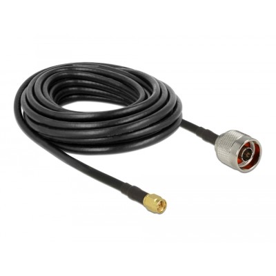 Delock Antenna Cable N plug  SMA plug CFD200/RF200 7.5 m low loss 2
