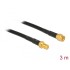 Delock Antenna Cable RP-SMA plug  RP-SMA jack CFD/RF200 3 m low loss