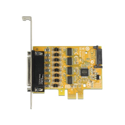 Delock PCI Express Card to 4 x Serial with voltage supply 2