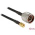 Delock Antenna Cable N plug > SMA plug RG-58 C/U 10 m