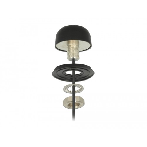 Navilock Multiband GNSS GSM UMTS LTE SMA 28 dBi / 5 dBi 2 x 2 m RG-174 Antenna omnidirectional roof mount outdoor