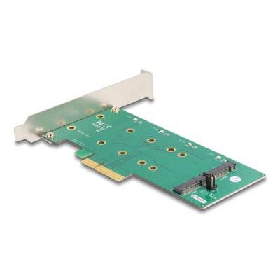 Delock PCI Express Card > 2 x internal M.2 Key B with RAID - Low Profile Form Factor 2