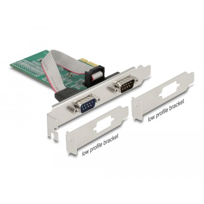 Delock PCI Express Card to 2 x Serial RS-232