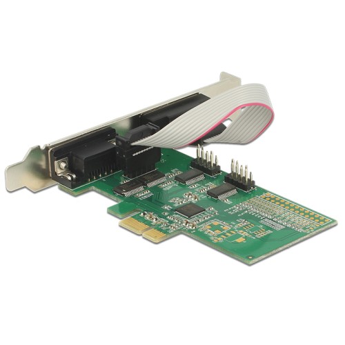 Delock PCI Express x1 Card to 4 x Serial RS-232