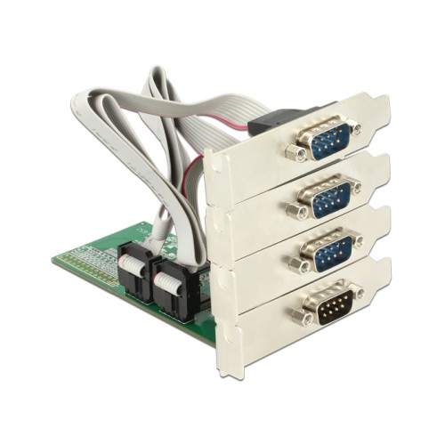 Delock PCI Express x1 Card to 4 x Serial RS-232