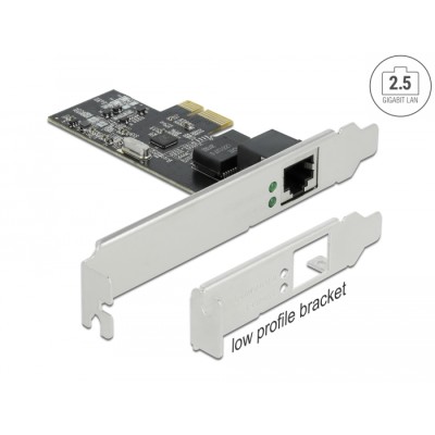 Delock PCI Express x1 Network Card 2.5 Gigabit LAN 1 x RJ45 RTL8125