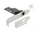 Delock PCI Express x1 Network Card 2.5 Gigabit LAN 1 x RJ45 RTL8125