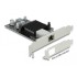 Delock PCI Express x1 Card to 1 x RJ45 Gigabit LAN PoE+ i210