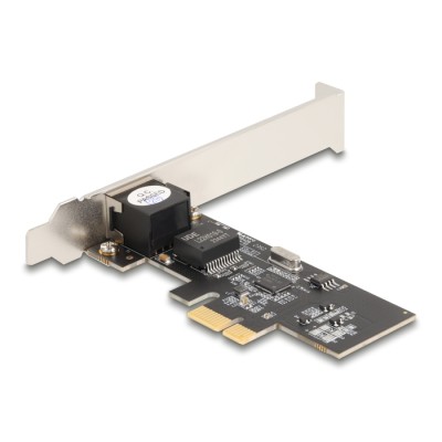 Delock PCI Express x1 Network Card 2.5 Gigabit LAN 1 x RJ45 i225 2