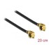 Delock Antenna Cable I-PEX Inc., MHF® I plug to I-PEX Inc., MHF® I plug 1.13 20 cm