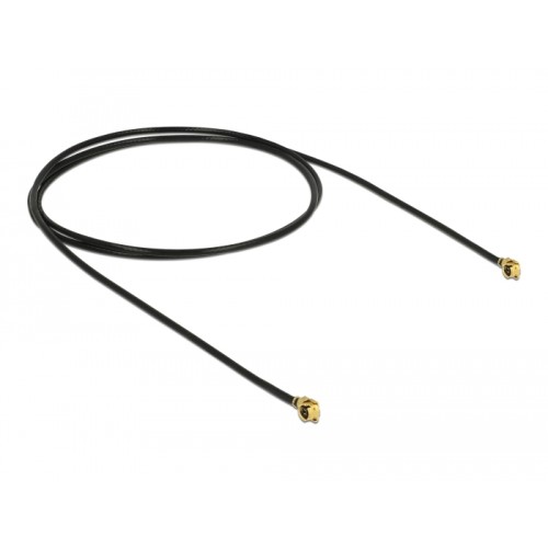 Delock Antenna Cable I-PEX Inc., MHF® I plug to I-PEX Inc., MHF® I plug 1.13 50 cm