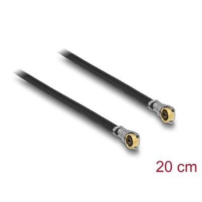 Delock Antenna Cable MHF® 4L plug to MHF® 4L plug 1.13 20 cm