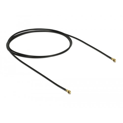 Delock Antenna Cable I-PEX Inc., MHF® 4L plug to I-PEX Inc., MHF® 4L plug 1.13 50 cm