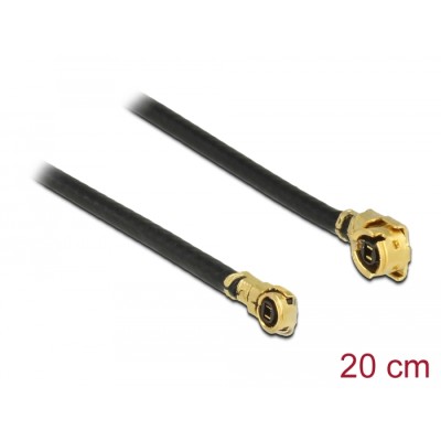 Delock Antenna Cable I-PEX Inc., MHF® I plug to I-PEX Inc., MHF® 4L plug 1.13 20 cm