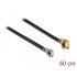 Delock Antenna Cable I-PEX Inc., MHF® I plug to I-PEX Inc., MHF® 4L plug 1.13 50 cm