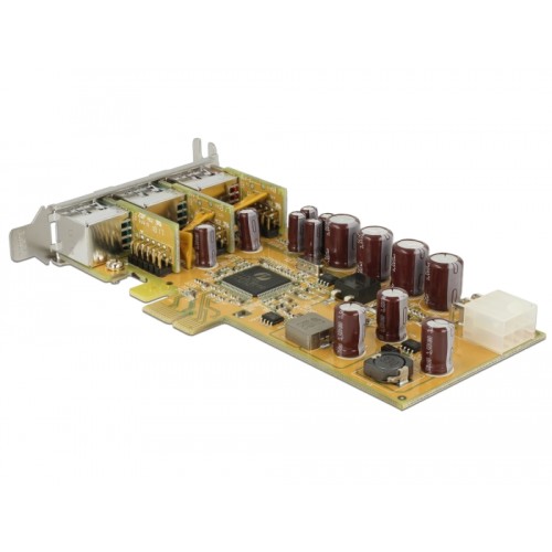 Delock PoweredUSB PCI Express Card > 1 x 24 V + 2 x 12 V