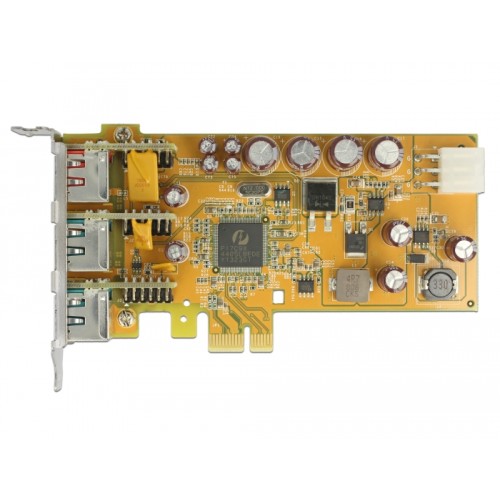Delock PoweredUSB PCI Express Card > 1 x 24 V + 2 x 12 V