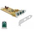 Delock PoweredUSB PCI Express x1 Card  3 x 12 V