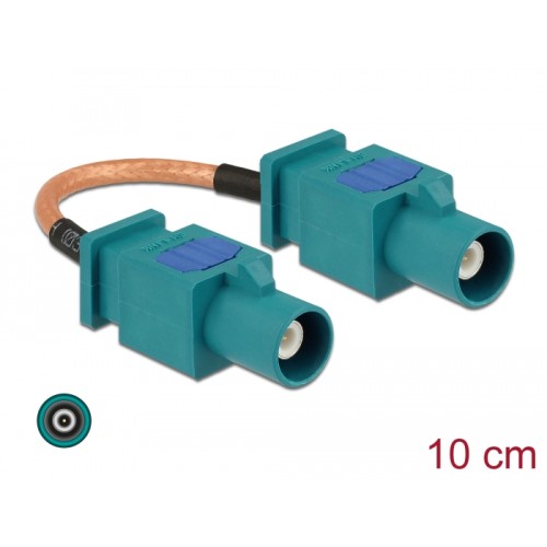 Delock Antenna Cable FAKRA Z plug  FAKRA Z plug RG-316 10 cm