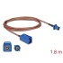 Delock Antenna Cable FAKRA C jack  FAKRA C plug RG-316 1.8 m