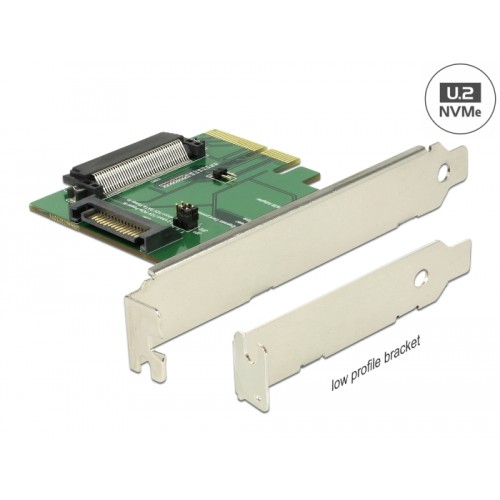 Delock PCI Express x4 Card > 1 x internal U.2 NVMe SFF-8639 female