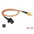 Delock Antenna Cable FAKRA A plug  SMB plug RG-316 30 cm