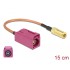 Delock Antenna Cable FAKRA H jack > SMB jack RG-316 15 cm