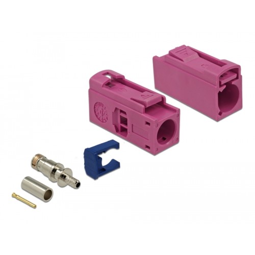 Delock FAKRA H jack 25 mm (long) for crimping