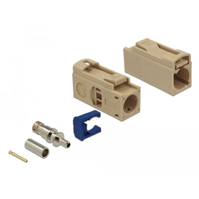 Delock FAKRA I jack 25 mm (long) for crimping