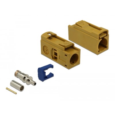 Delock FAKRA K jack 25 mm (long) for crimping