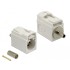 Delock FAKRA B jack 21 mm (short) for crimping