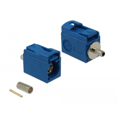 Delock FAKRA C jack 21 mm (short) for crimping