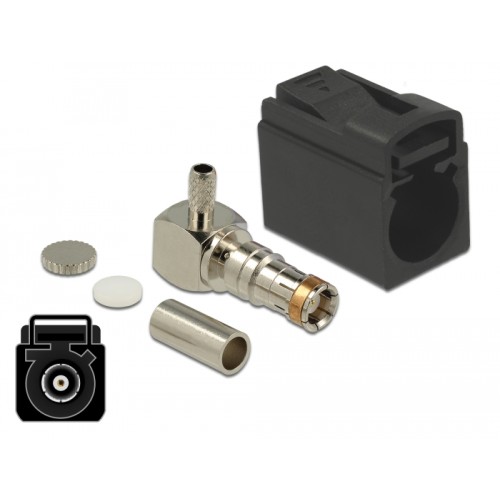 Delock FAKRA A jack 90° for crimping