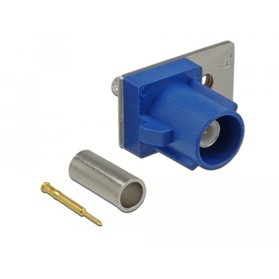 Delock FAKRA C plug spring pin for crimping 1 prepunched hole