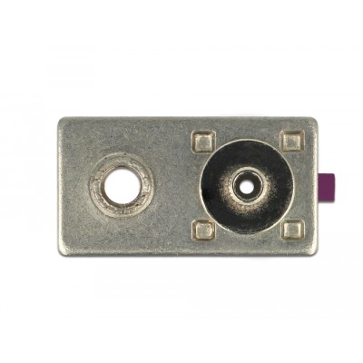 Delock FAKRA D plug spring pin for crimping 1 prepunched hole 2