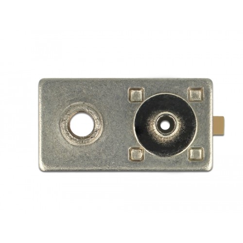 Delock FAKRA I plug spring pin for crimping 1 prepunched hole